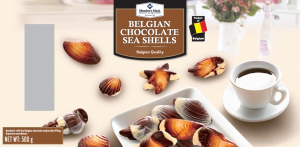 Seashells chocolate box 500g